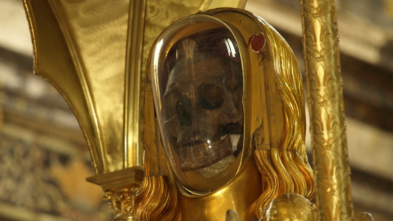 Skull relic of Mary Magdalene