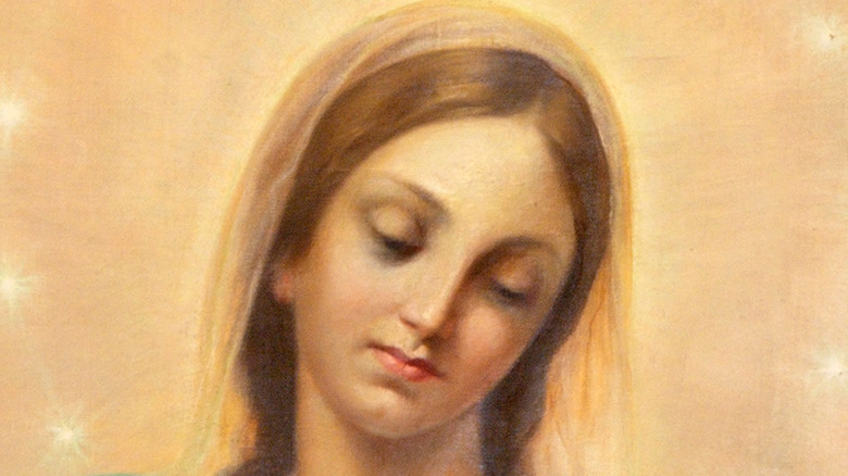 Painting of the Virgin Mary