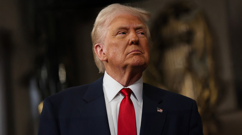 Donald Trump in suit and tie