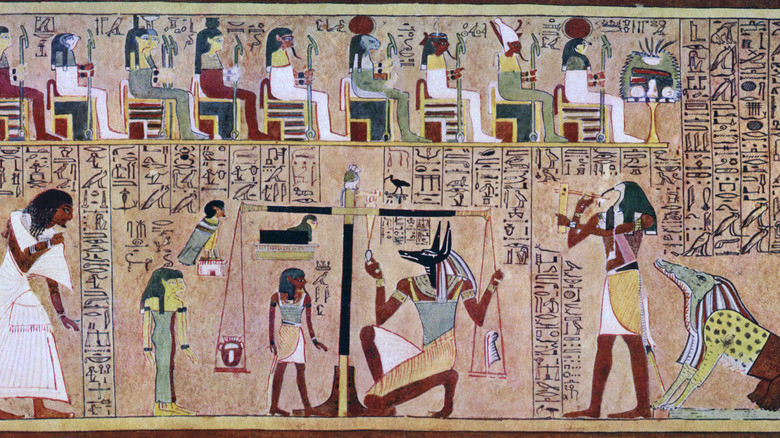 scene from one book of the dead