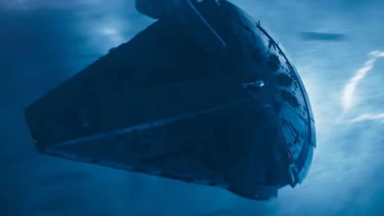 new millennium falcon han solo