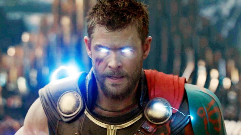 thor ragnarok lightning eyes