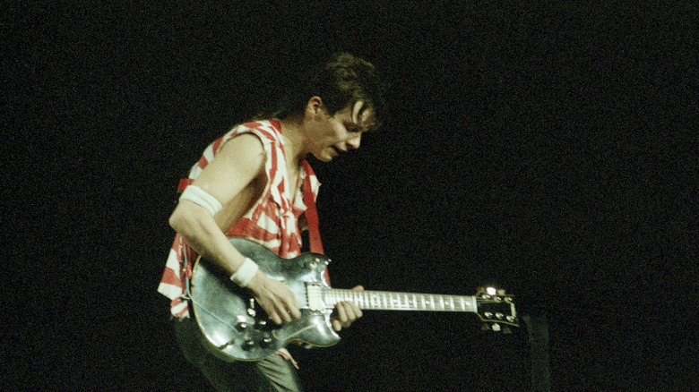 Andy Taylor performs in 2017