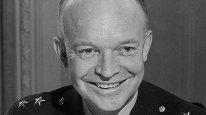 dwight eisenhower at his desk