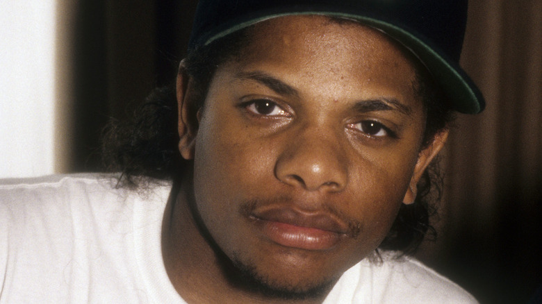 Eazy-E poses for a portrait