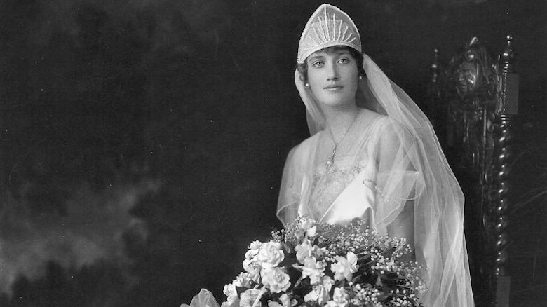 Edith "Big Edie" Ewing Bouvier Beale Wedding Portrait