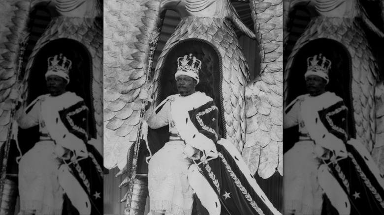 bokassa i at his coronation