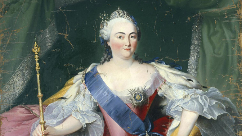 painting of empress elizabeth of russia