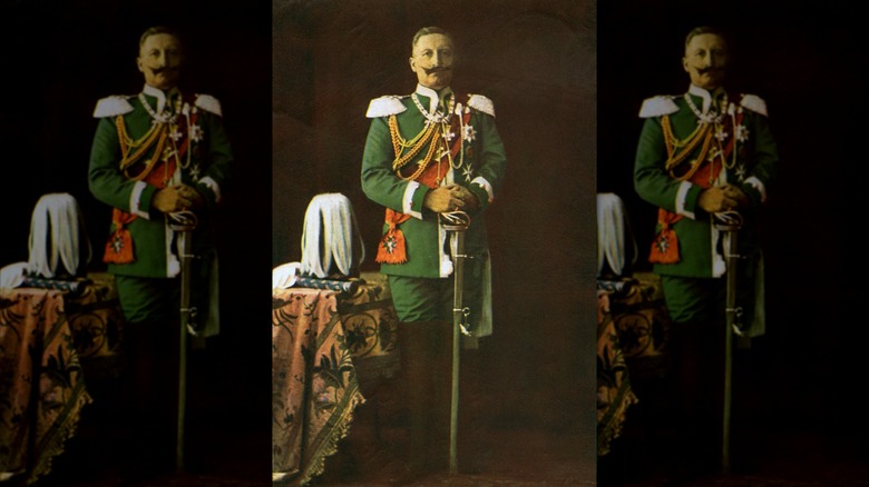 dress portrait of kaiser wilhelm of germany