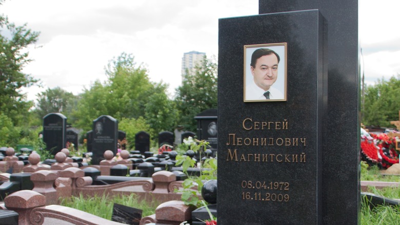 Sergei Magnitsky grave