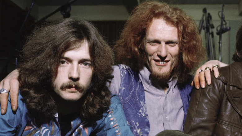 Eric Clapton and Ginger Baker in Cream publicity photo