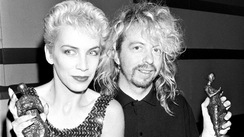 Eurythmics at awards ceremony
