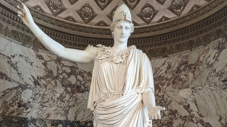 Athena statue from 5nd century C.E.