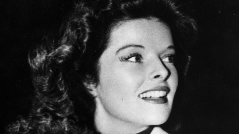 Katharine Hepburn looking in the distance 1935