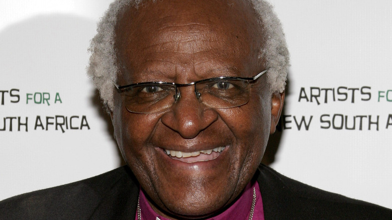 Desmond Tutu smiling