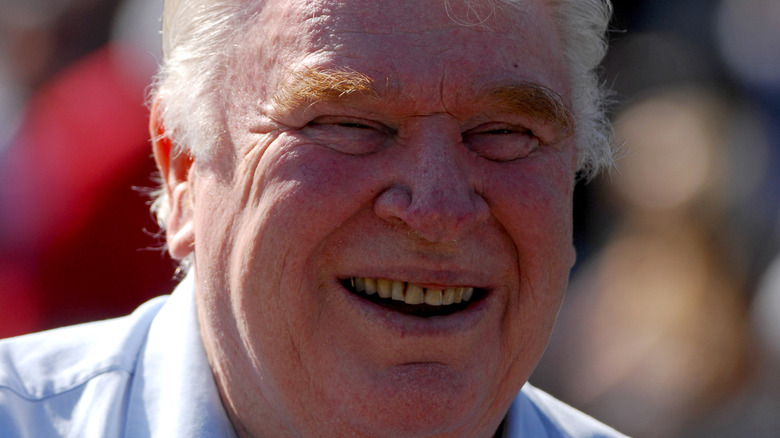 John Madden smiling