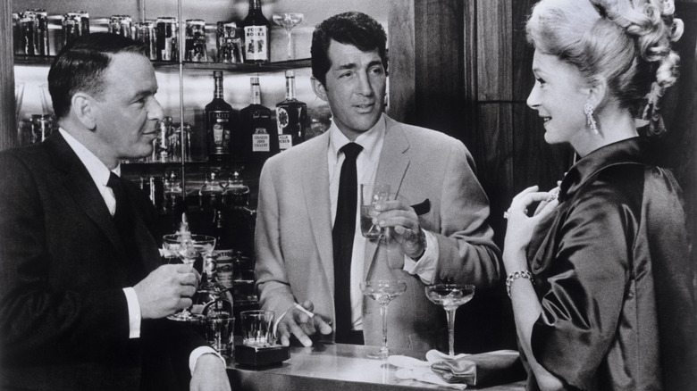 Frank Sinatra, Dean Martin, and Deborah Kerr in "Marriage on the Rocks"