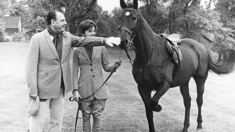 Jackie Kennedy and Sardar president of Pakistan