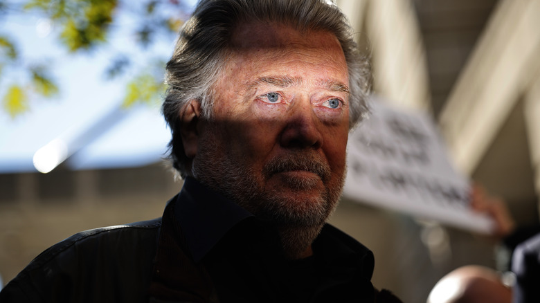 Steve Bannon looking serious