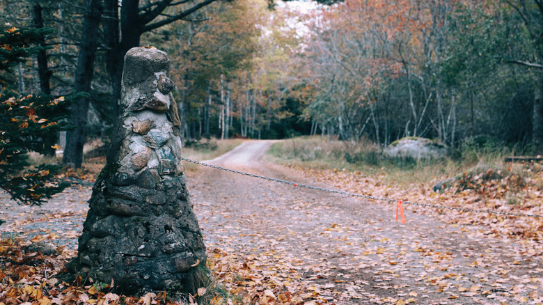 oak island nova scotia barricade