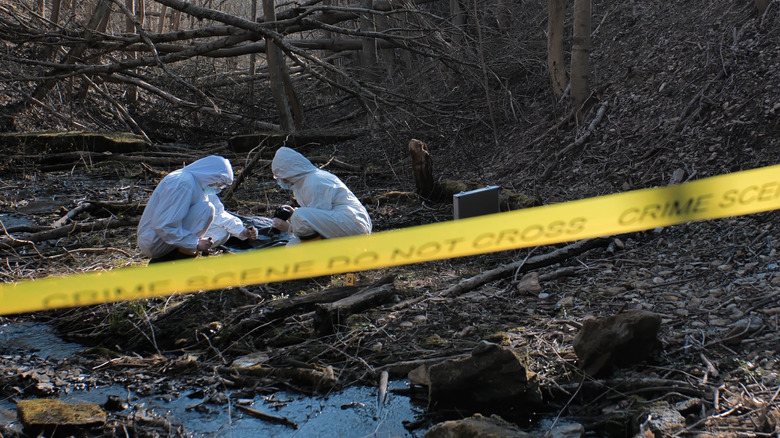 crime scene investigators