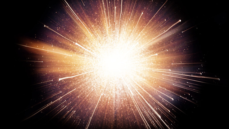 Artist's impression of the Big Bang.