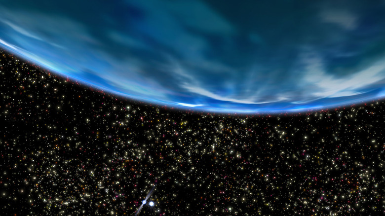 Artist's impression of the oldest planet ever discovered.