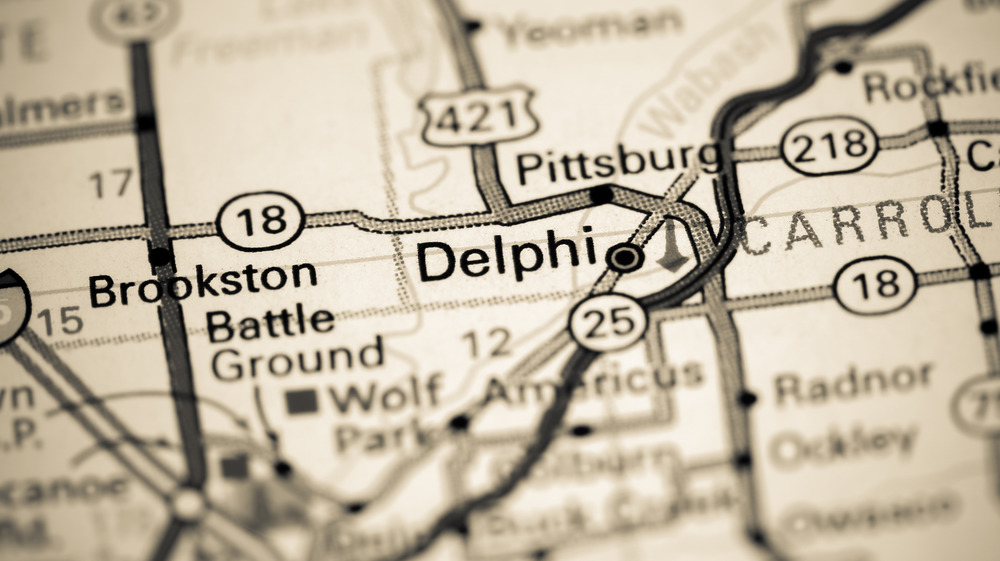 delphi, indiana map