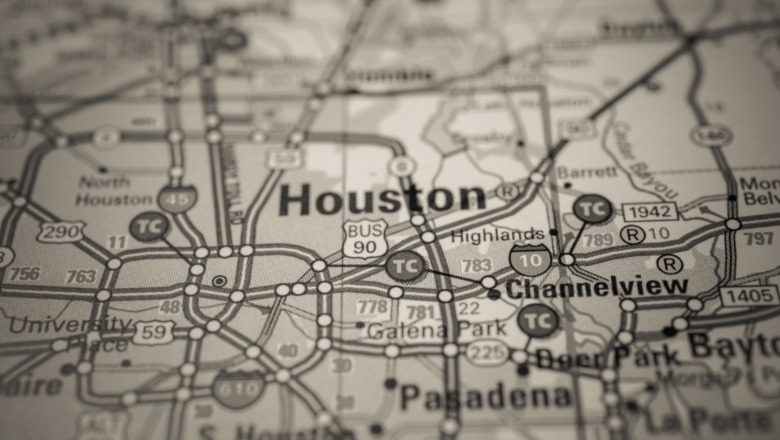 Map of Houston