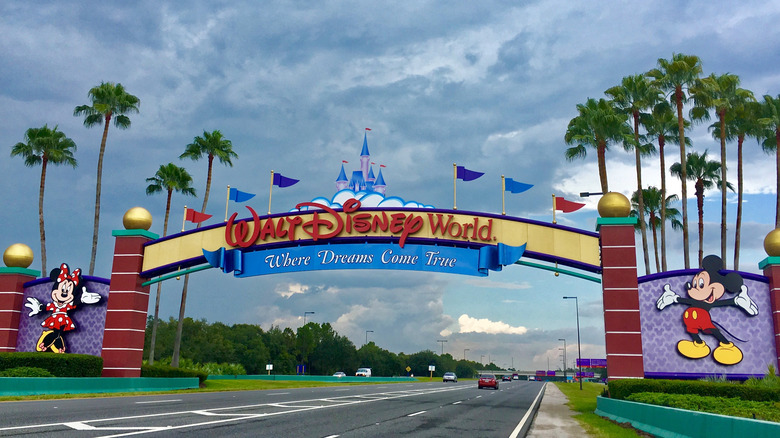 DIsney World entrance