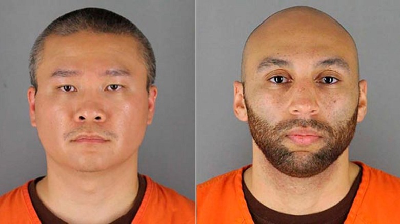 Tou Thao and J. Alexander Kueng mugshots