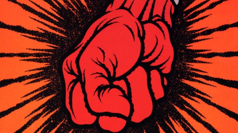 Album art from Metallica's St. Anger record