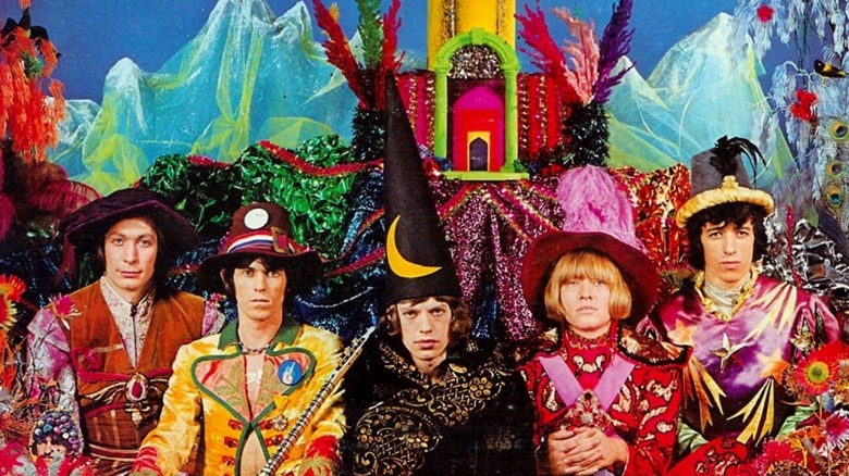 Album art from The Rolling Stone's "Their Satanic Majesties Request" record