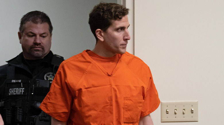 Bryan Kohberger wearing orange in court