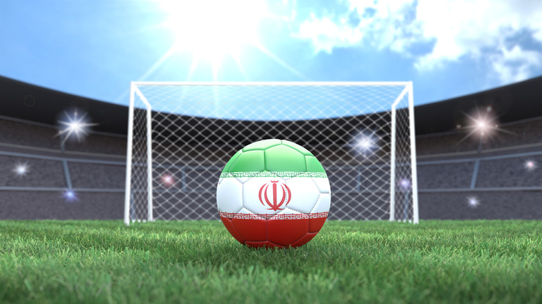 iran soccer ball