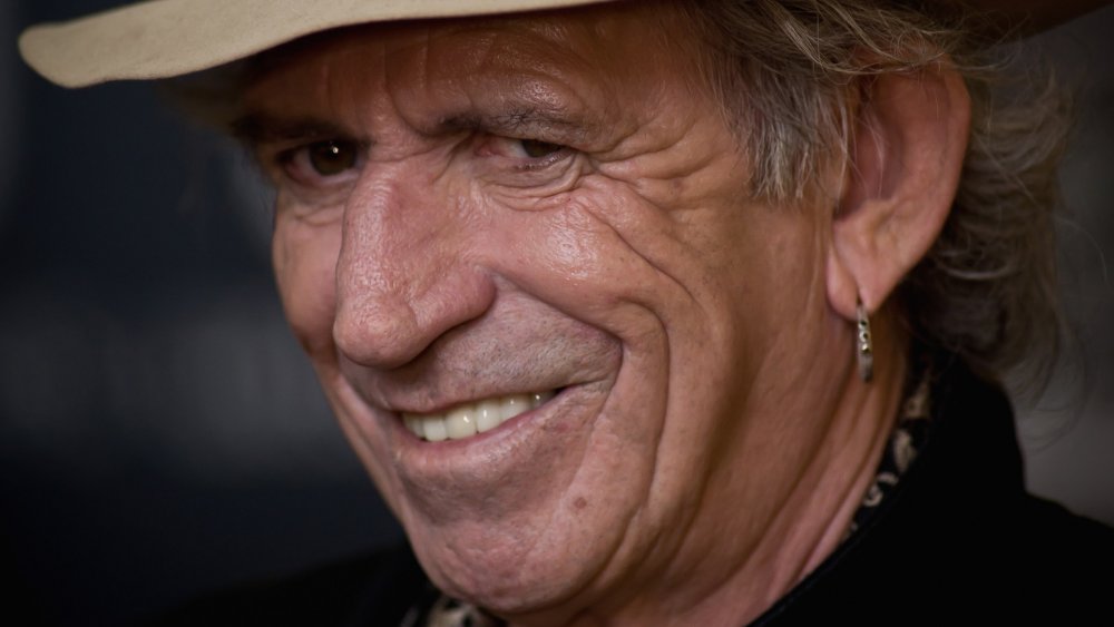 Keith Richards smiling 
