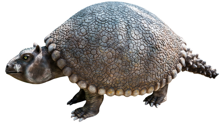 Rendering of Glyptodon