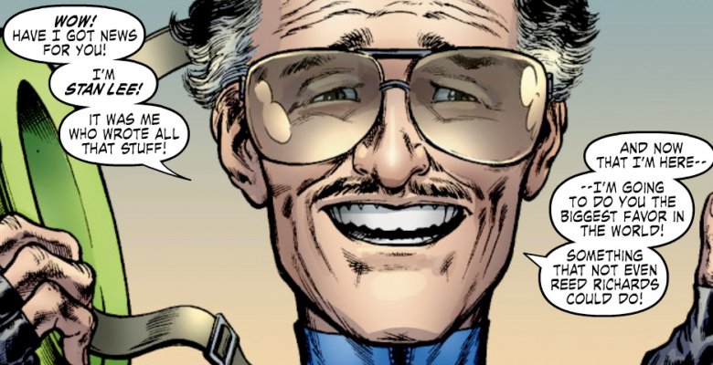 Stan Lee fourth wall