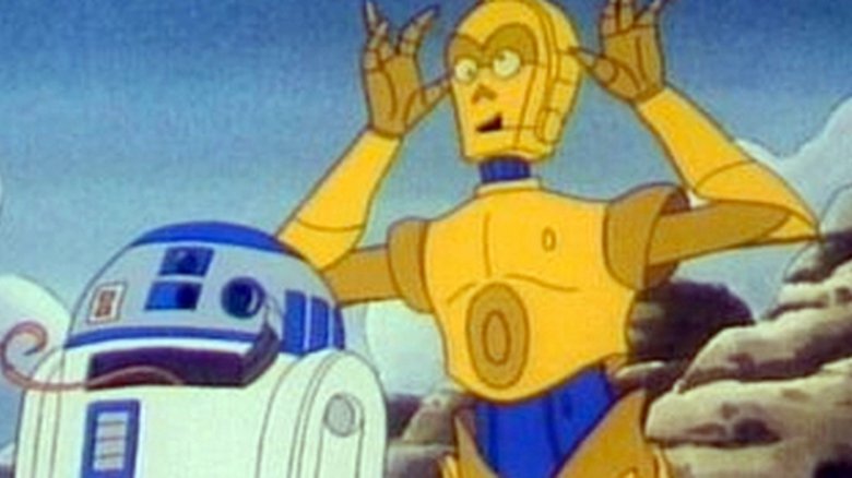 C-3PO and R2-D2 in Star Wars: Droids