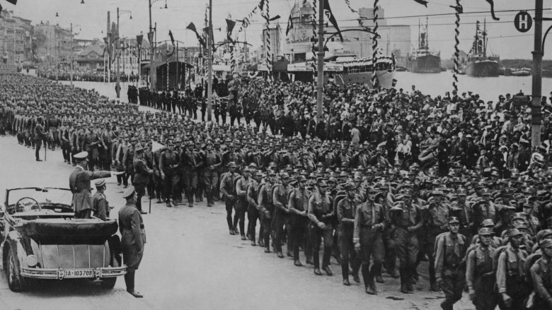Nazi military parade