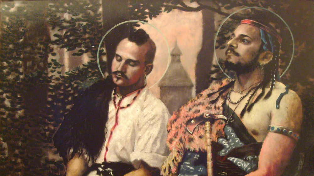 Painting of Bleda and Attila the Hun