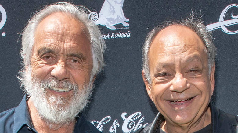 Cheech and Chong smiling