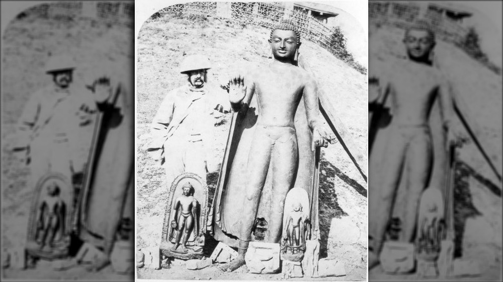 discovery of the Sultanganj Buddha