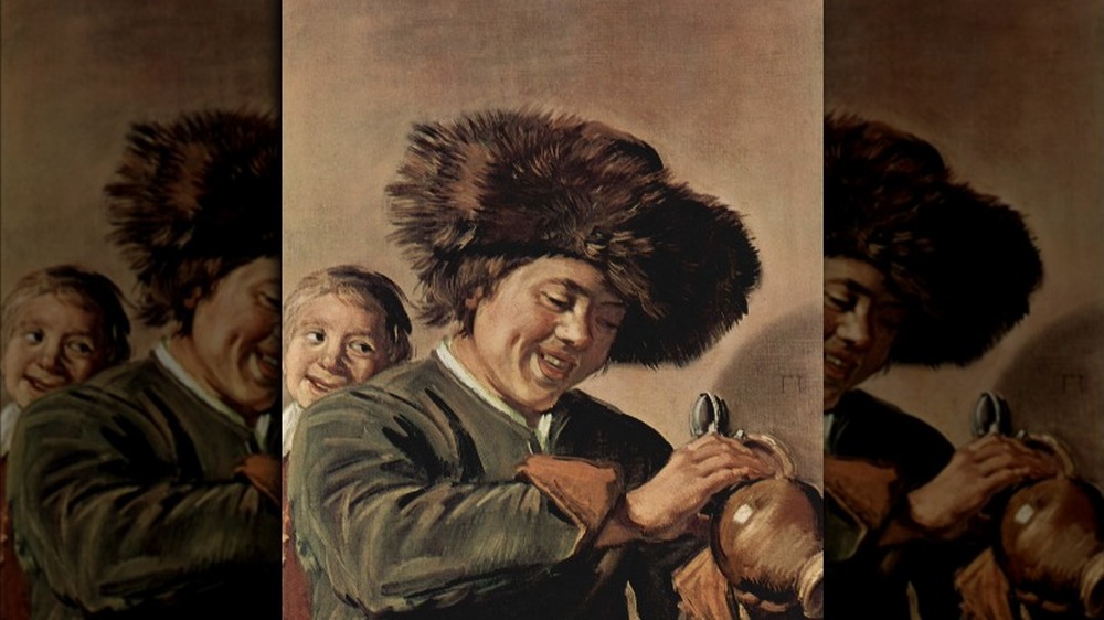 Two Laughing Boys with a Mug of Beer by Frans Hals 