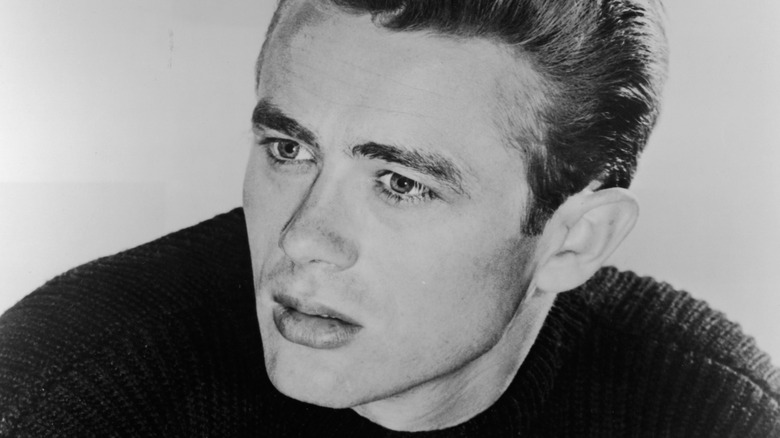 James Dean posing