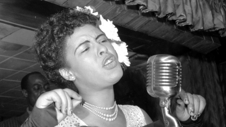 Billie Holiday singing around 1970 - Fact Check: Famous Celebrities Who Died In Their 40s