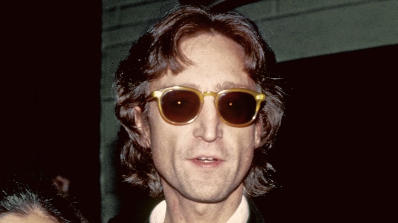 John Lennon with yoko ono in new york