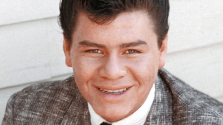 Ritchie Valens smiling down the camera