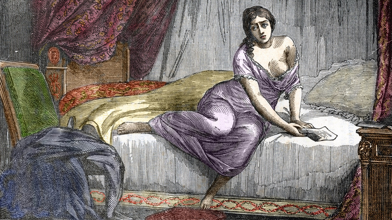 imagined portrait of messalina