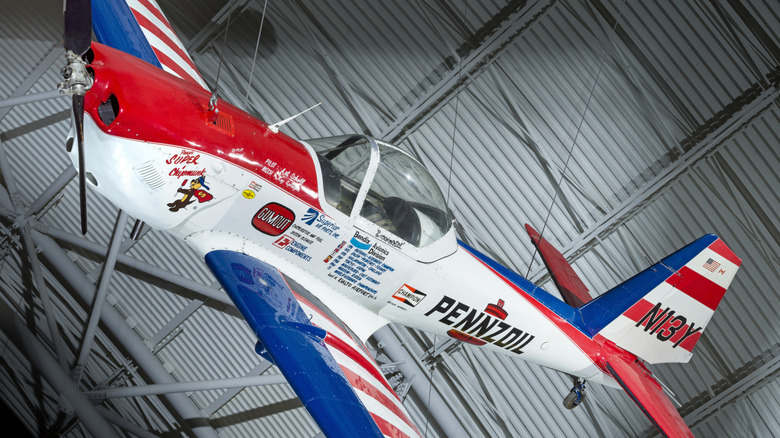 Art Scholl's stunt plane